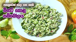 පහසුවෙන් මින්චි සම්බෝබෝලයක් හදමු