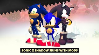 Sonic X Shadow Generations Skins Gameplay (Mods)