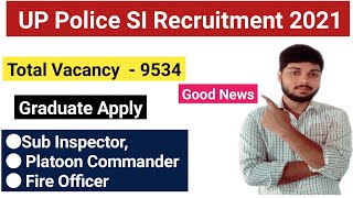 UP Sub Inspector Recruitment 2021| Graduate Apply |Complete Details| By Ambuj Tripathi #modi_job_do