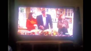 Overstuffed Thanksgiving commercial.