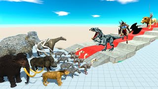 PREHISTORIC MAMMALS CLIMBING CHALLENGE - Animal Revolt Battle Simulator