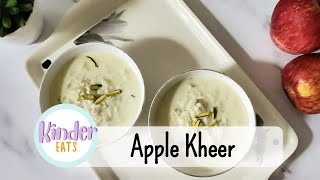 Apple kheer | Payasam | Vrat Kheer | Navratri Fasting Recipe | Vrat Recipe | Upvaas | Kinder Eats