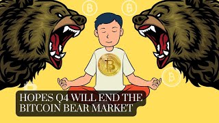 Hope Q4 will end the Bitcoin bear market | BTC price stays under $19K