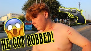 FRIEND GETS BEAT UP BY GANGSTERS AT SKATE PARK!