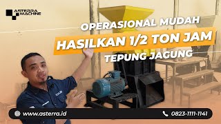 Mesin Hammer Mill, Produk Halus dan Kapasitas Besar, part 2#mesinjogja #mesinhammermill #mesincustom