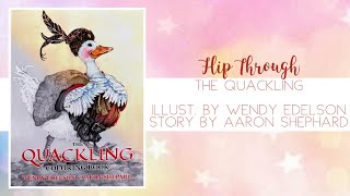 📖 Flip Through - The Quackling, A Coloring Storybook by Aaron Shephard, Illustrated by Wendy Edelson