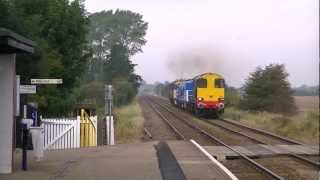 Railhead Treatment Trains (& a couple of freights) in North Lincolnshire - 8th October 2012