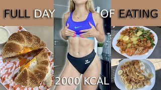 FULL DAY OF EATING, 2000 KCAL #2