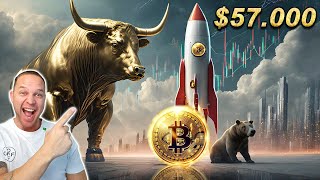 Die Gründe für den $57.000 Bitcoin Pump! Nur 16% zum ATH | Bitcoin News