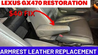 How to Replace 2003-09 Lexus GX470 Leather Armrest