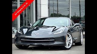 2018 Chevrolet Corvette 3LT Stingray 6.2L V8 For Sale Walk-Around Quick Tour at Carmel Motors Indy