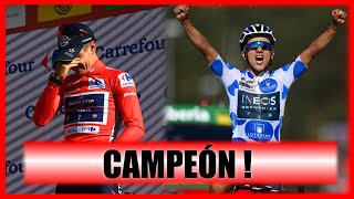 ⚽ REMCO EVENEPOEL campeón de La VUELTA a ESPAÑA 2022 🚂 RICHARD CARAPAZ gana etapa 20