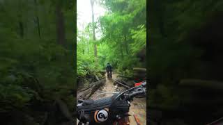 Creek bed ride #enduro #endurolife #ktm #2stroke #4stroke #lumberjackenduro #dirtbike