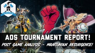 TOURNAMENT REPORT - ORRUK WARCLANS & SLAANESH - MANCUNIAN RESURGENCE - LIST AND GAME ANALYSIS