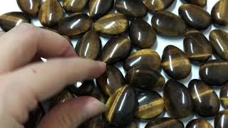 Tiger eye stone drops