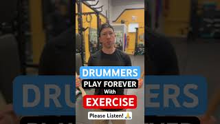 How To Play Drums Forever. I’m Begging You To Exercise. #drummers #fitness #drumlesson