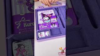 Kuromi stationery collection for new school year #sanrio #unboxing #kuromi #sanriokuromi #cuteitems