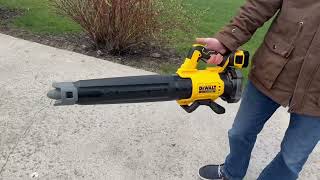 DEWALT 20V MAX  XR Leaf Blower, Cordless, Handheld, 125 MPH, 450 CFM, Tool Only