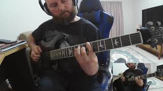 Heathen " The Gods Divide" rhythm gtr cover