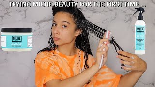 I Finally Tried Miche Beauty on my Curly Hair ....