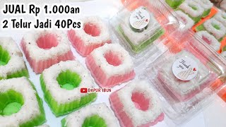 RESEP PUTU AYU TAKARAN SENDOK | MODAL KURANG DARI 20RB JADI 40PCS | JUAL 1.000an