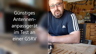 Antennentuner günstig selbst gebaut. Test an G5RV - LC/CL Koppler nach DK7ZB