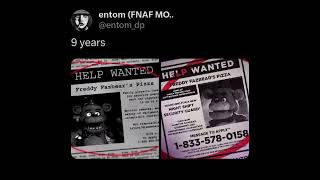 FNaF 9 Years Later (#fnafshorts)