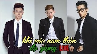 Khi các nam thần đọ giọng hát live, ai xuất sắc nhất?