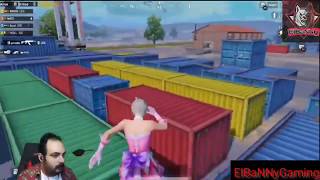 شاهد ابوخليل يزحف لبنت بعد ماجلدته 😂وعوام خليل شافته يكلم بنت وضربته على عينه 😱PUBG MOBILE