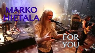 Marko Hietala - For You (Live Z7 Konzertfabrik, Pratteln, Switzerland Feb 14, 2020)