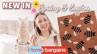 NEW IN HOME BARGAINS HAUL | SPRING & EASTER DECOR WITH LOTS OF CRAFTS | SPRING CLEANING PRODUCTS