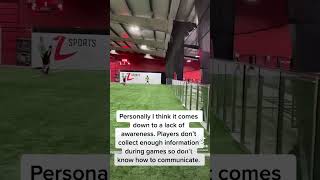 Why do Soccer Players not communicate more?