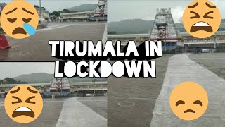 Tirumala Temple || Tirumala Videos || Tirumala Tirupati Devasthanams || Lockdown time 😥||