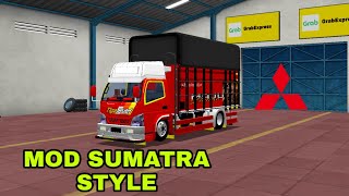 MOD BUSSID TERBARU TRUCK CANTER SUMATRA STYLE FREE DOWNLOAD