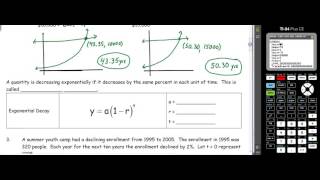 U2D8  Exponential growth and decay with calc