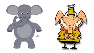 Noah the Elephant Meets Raj (Requested By @simontwain1885)