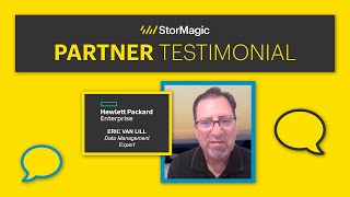 HPE Partner Testimonial (Eric Van Lill)