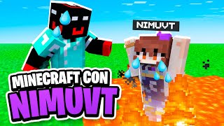 Enseño a Nimu a jugar Minecraft Hardcore 🔥