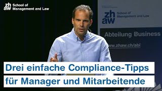 Compliance-Tipps für Manager und Mitarbeitende