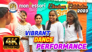 Christmas Celebration 2023 | Vibrant Dance Performance  |Montessori High School | Valigonda