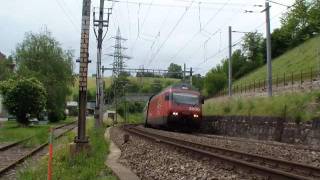 Trafic en gare de Puidoux 1/2