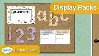 Back to School Display Packs for Teachers