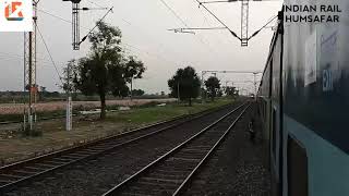 Gàtimaan Express| Hazrat Nizamuddin to Jhansi junction|| Indian Rail Humsafar||