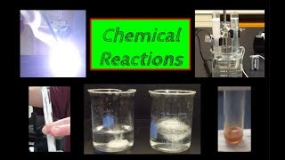 Examples of Chemical Reactions - A Chemistry Experiment by Mr Pauller