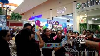 Plaza Sendero Coatzacoalcos 1er Aniversario - 1,870 Cup Cakes Regalados - 20-11-15