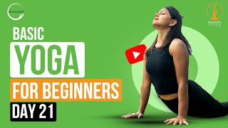 Class 21: Basic Yoga for Beginner (Props) 2024 | 25 Min Easy Flow |  BHUUMI Yoga | Deepika Chalke