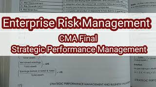 Enterprise Risk Management (ERM) CMA Final Spmbv sums