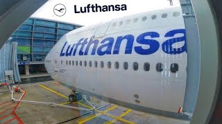 Lufthansa B747 in SPAIN? YES! | TRIP REPORT  | Palma to Frankfurt | Economy class