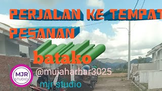 perjalanan ke tempat pesanan batako mjr studio @mujaharhar3025