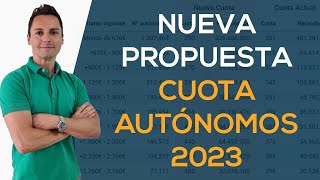 Nueva propuesta CUOTA AUTÓNOMOS 2023 | Comparativa con otros países